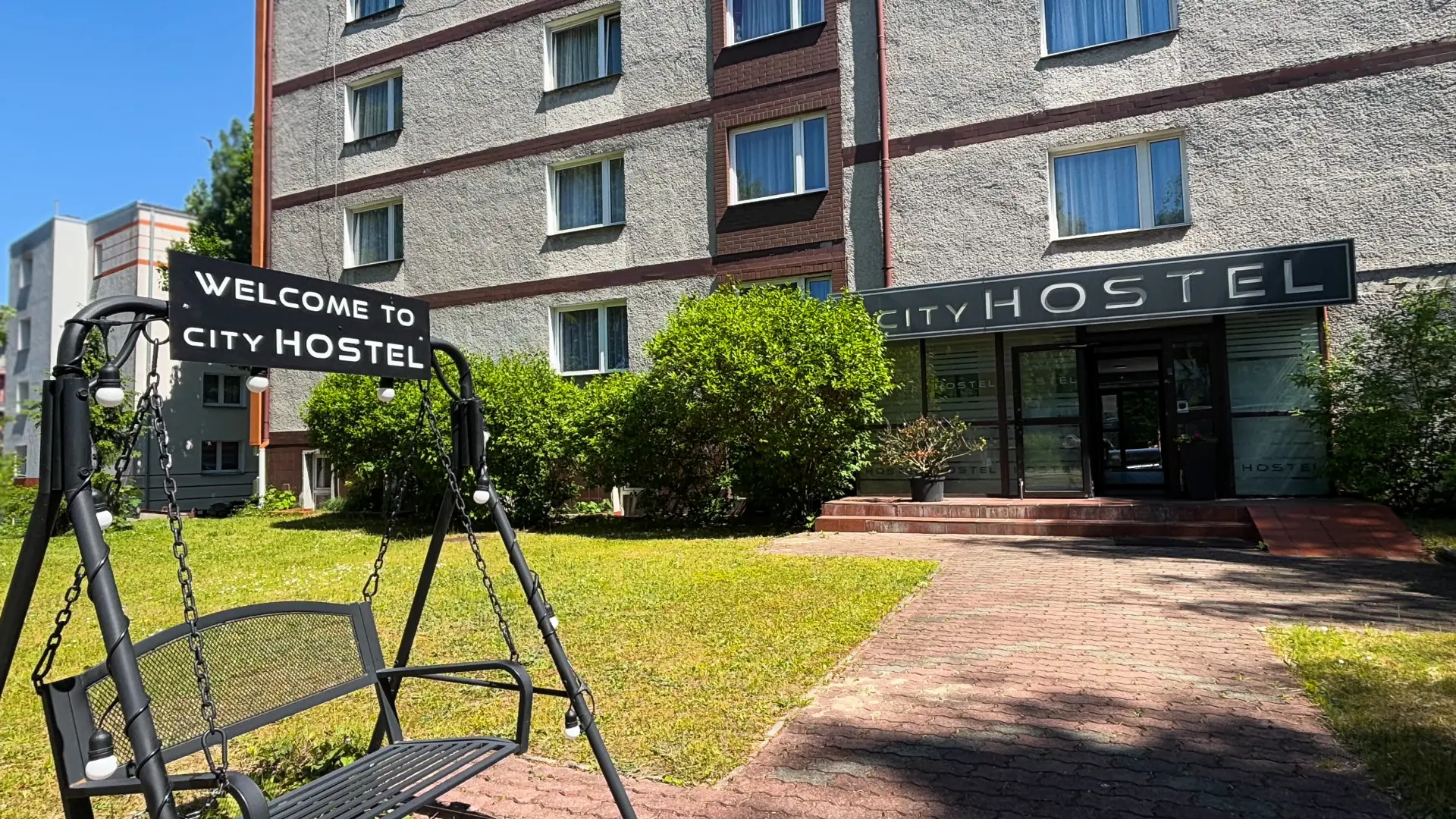 City Hostel przestrzeń wspólna