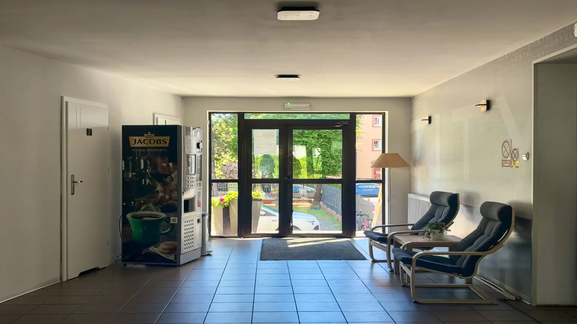 City Hostel recepcja